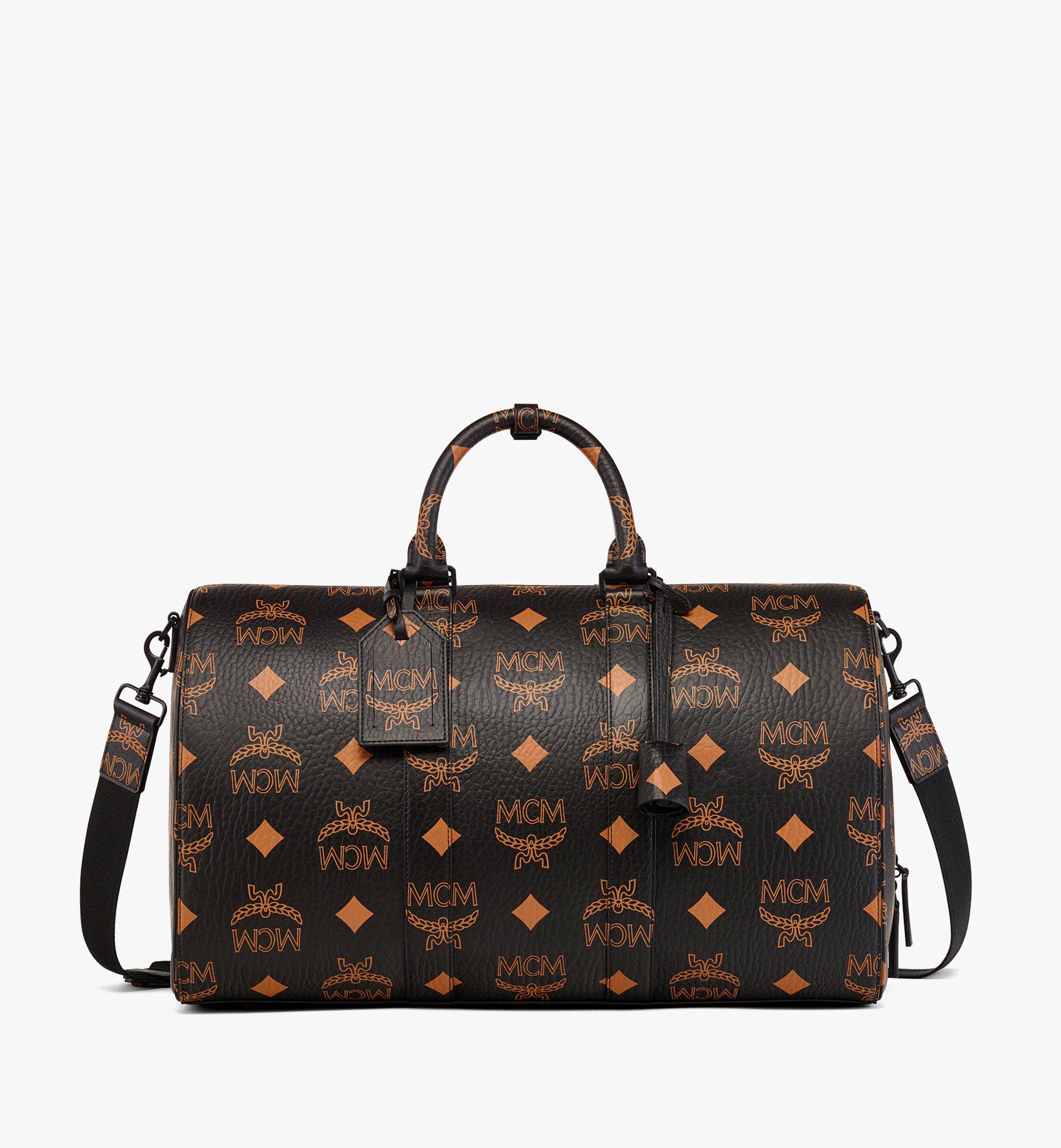 Fake mcm duffle online bag